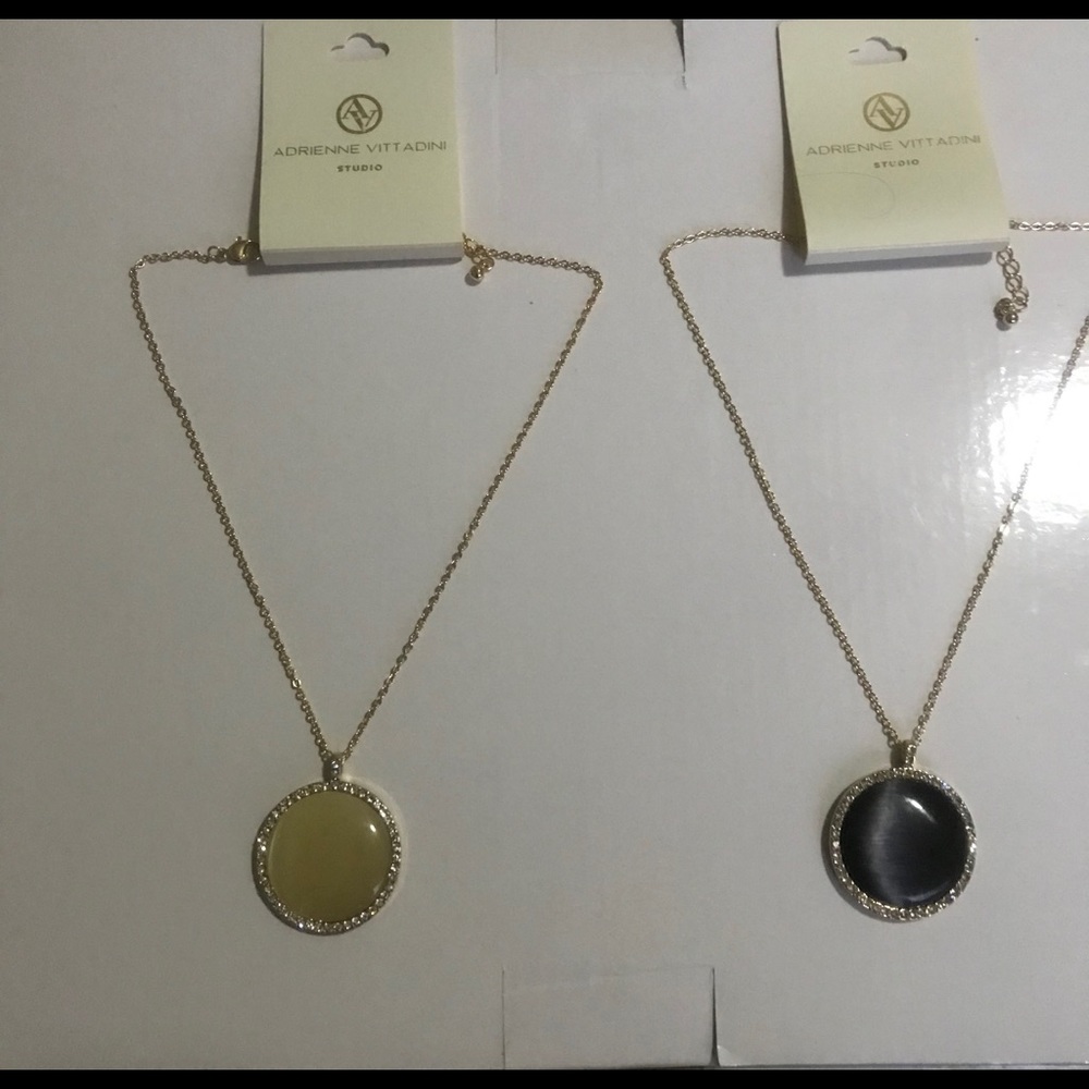 Adrienne Vittadini Cats Eye Necklace Set🌸